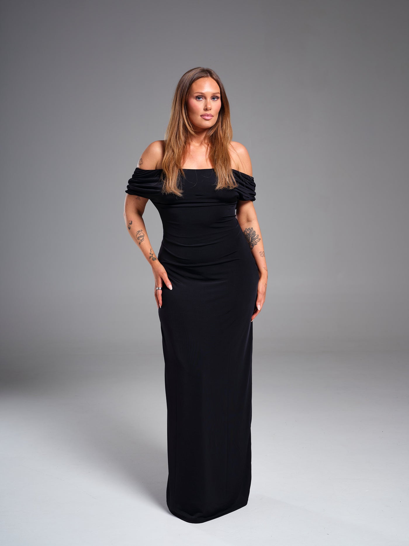 Imogen Off Shoulder Slinky