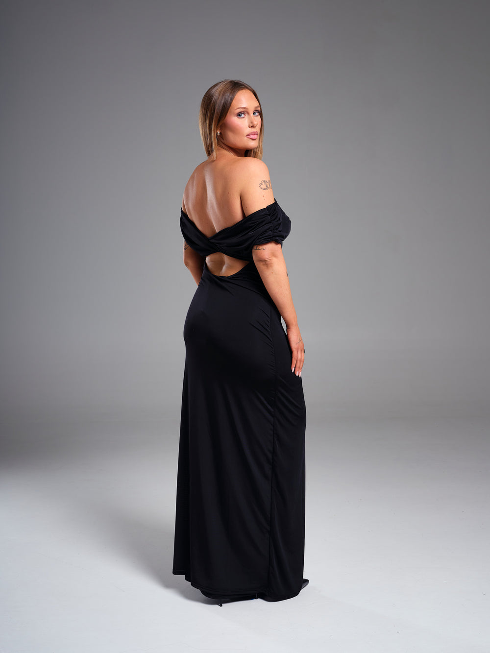 Imogen Off Shoulder Slinky