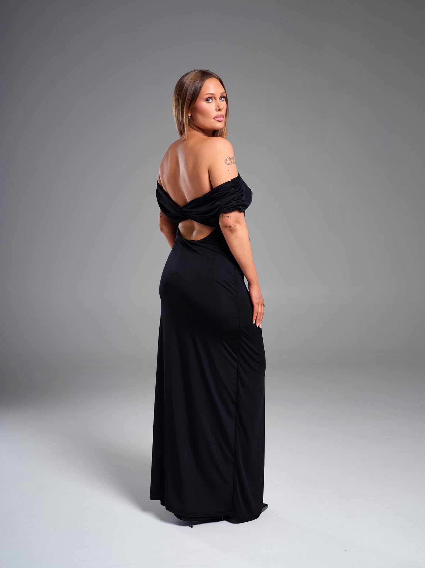 Imogen Off Shoulder Slinky
